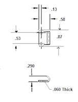 <!-SK-2000 Latch Strikes Line Drawing->