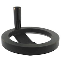 2 Spoke Aluminum Handwheels with Revolving Handle
