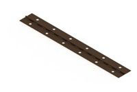 Bronze Plated Continuous Hinges with Holes