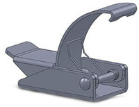 CA-4205S and CA-4205HDS Draw Latches with Kick Back Spring CA-4205S and CA-4205HDS Draw Latches with Kick Back Spring