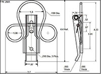 <!-CA-2901_0 Latch Line Drawing->