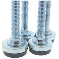 Polymer Cushioned Base Leveling Pads - 4