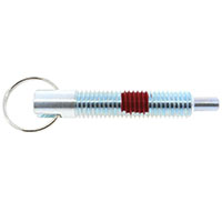 Standard Pull Ring Locking Nose Retractable Plungers with Nylon Patch