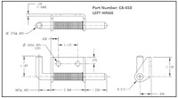 <!-CA-010 Spring Latches - 2->