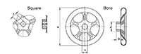 <!-Steel Handwheels- 2->
