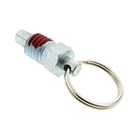 Stubby Pull Ring Non Locking Nose Retractable Plungers with Nylon Patch - 4