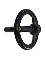 3 Spoke Plastic Offset Handwheels with Revolving Handles 3 Spoke Plastic Offset Handwheels with Revolving Handles
