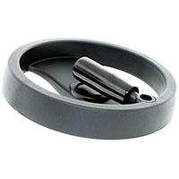 2 Spoke Plastic Handwheels with Folding Handles
