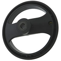 2 Spoke Plastic Handwheels with Revolving Handle - 4