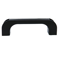 Top Mount Plastic Ribbed Pull Handles Top Mount Plastic Ribbed Pull Handles
