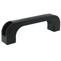 Top Mount Plastic Ribbed Pull Handles - 3