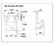<!-SK-2050 Latch Strikes Line Drawing->