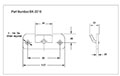 <!-SK-2210 Latch Strikes Line Drawing->
