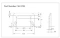 <!-SK-3701 Latch Strikes Line Drawing->