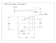 <!-SK-3900 Latch Strikes Line Drawing->