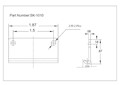<!-SK-1010 Latch Strikes Line Drawings->