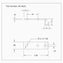 <!-SK-4222 Latch Strikes Line Drawing->