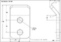 <!-SK-5100 Latch Strikes Line Drawing->