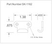 <!-SK-1162 Latch Strikes Line Drawing->