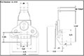<!-LL-2030 Wing Turns-Link Locks Line Drawing->