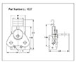 <!-LL-1027 Wing Turns-Link Locks Line Drawing->