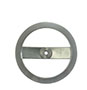 2 Spoke Polished Finish Aluminum Handwheels with No Handle