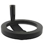 2 Spoke Aluminum Handwheels with Revolving Handle