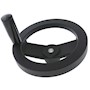 2 Spoke Aluminum Handwheels with Revolving Handle - 4