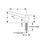 <!-Classic Style Imperial Zinc Adjustable Handles with Steel Stud Insert - 2->