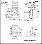 <!-LL-1044 Wing Turns-Link Locks Line Drawing->