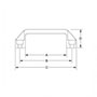 <!-Top Mount Plastic Vari Grip Pull Handles - 2->