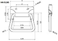 <!-HA-5130 Chest Handles - 2->