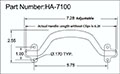 <!-HA-7100 Tubular Chest Handles - 2->