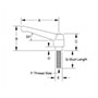 <!-Classic Style Metric Zinc Adjustable Handles with Steel Stud Insert - 2->