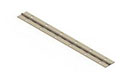 Nickel Plated Continuous Hinges with Holes