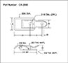 <!-CA-2090 Draw Latches with Curved Loop Bail - 2->