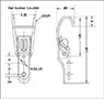 <!-CA-2243 Draw Latches with Hooked Loop Bail - 2->