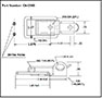 <!-CA-2060 Lockable Draw Latches with Straight Loop Bail - 2->