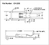 <!-CA-2200 Draw Latches with Long Hook Bail - 2->