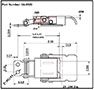 <!-CA-3520s Draw Latches with Compression Springs Line Drawing->