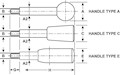 <!-Gear Lever Handles Line Drawing->