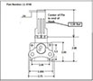 <!-LL-6140 Wing Turns-Link Locks Line Drawing->