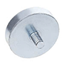 N42 Rare Earth Neodymium Cup Magnets with Male Stud