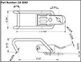 <!-CA-2043 Over-Center Draw Latches with Long Hook Bail - 2->