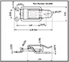<!-CA-2040 Over-Center Draw Latches with Straight Loop Bail - 2->