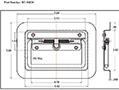 <!-RD-5043X Recessed Folding Pull Handles - 2->