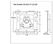 <!-RD-6064 Recessed Dish Twist Latches - 2->