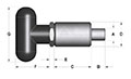 <!-Plastic T-Handle Retractable Plungers - 2->