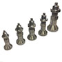 Locking and Non-Locking Stainless Steel Pull Knob Retractable Plungers - 3
