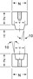 <!-Taper Locks Line Drawing->